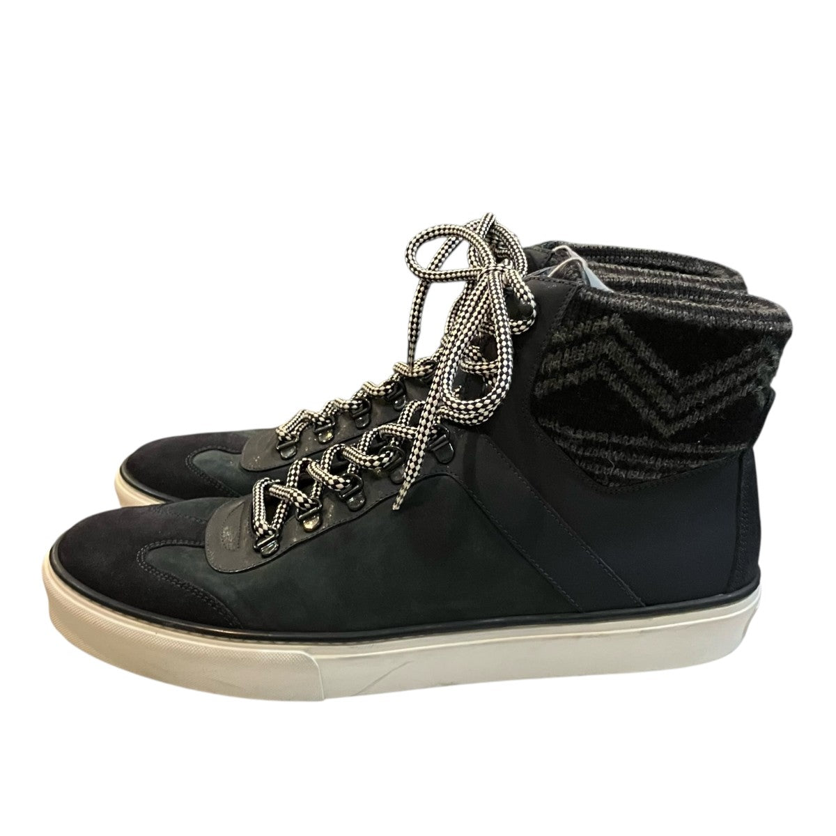 LOUIS VUITTON レザーニットハイカットスニーカーVA0132 古着・中古-2枚目のアイテム画像