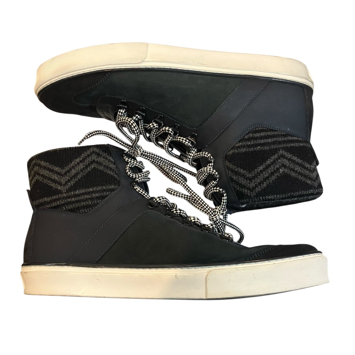 LOUIS VUITTON レザーニットハイカットスニーカーVA0132 古着・中古-6枚目のアイテム画像
