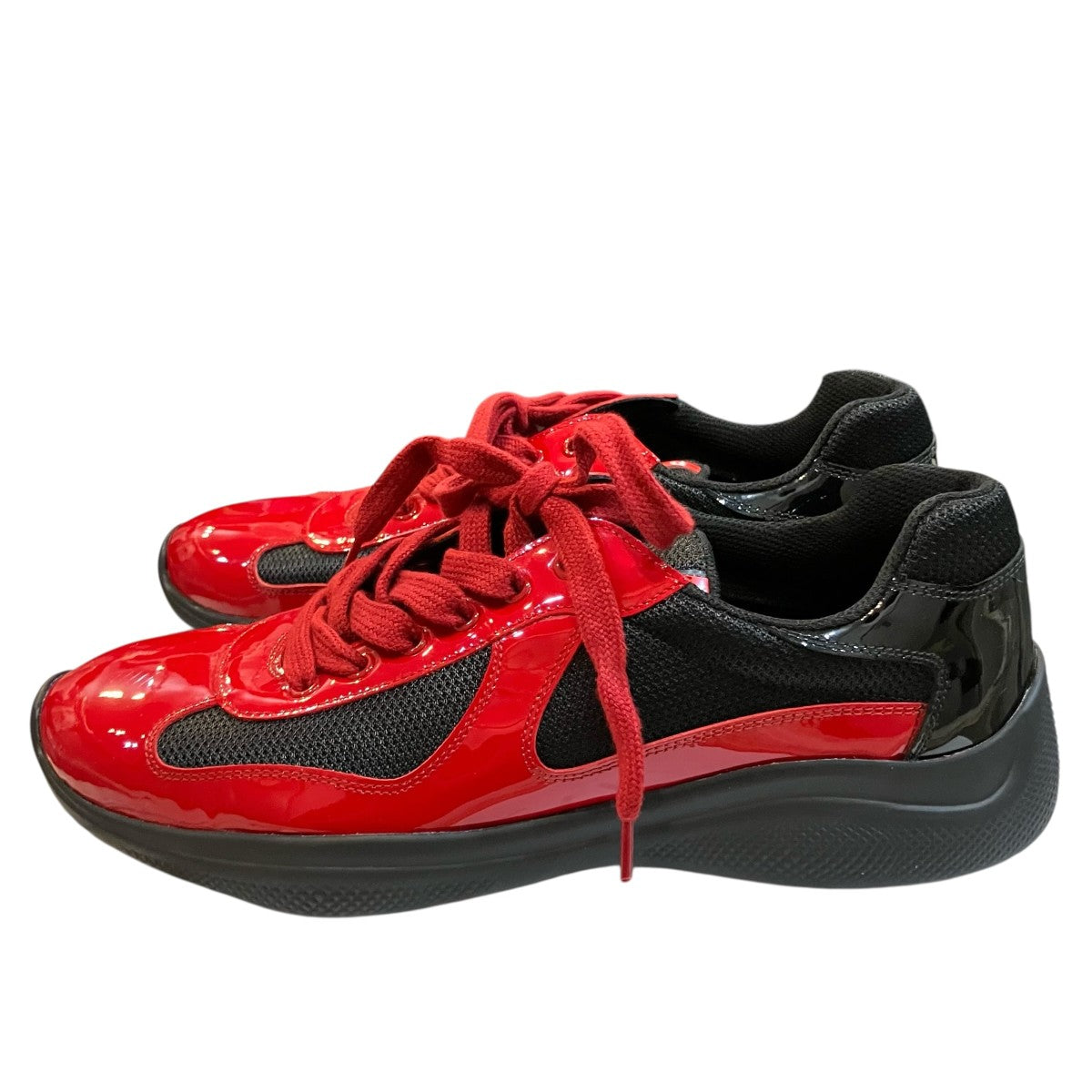 PRADA(プラダ) アメリカズカップスニーカー4E3400 4E3400 ブラック