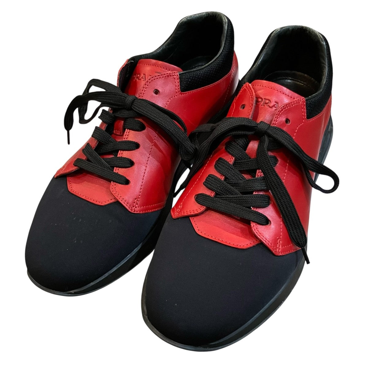 PRADA SPORTS ローカットスニーカー4E2899 古着・中古-1枚目のアイテム画像