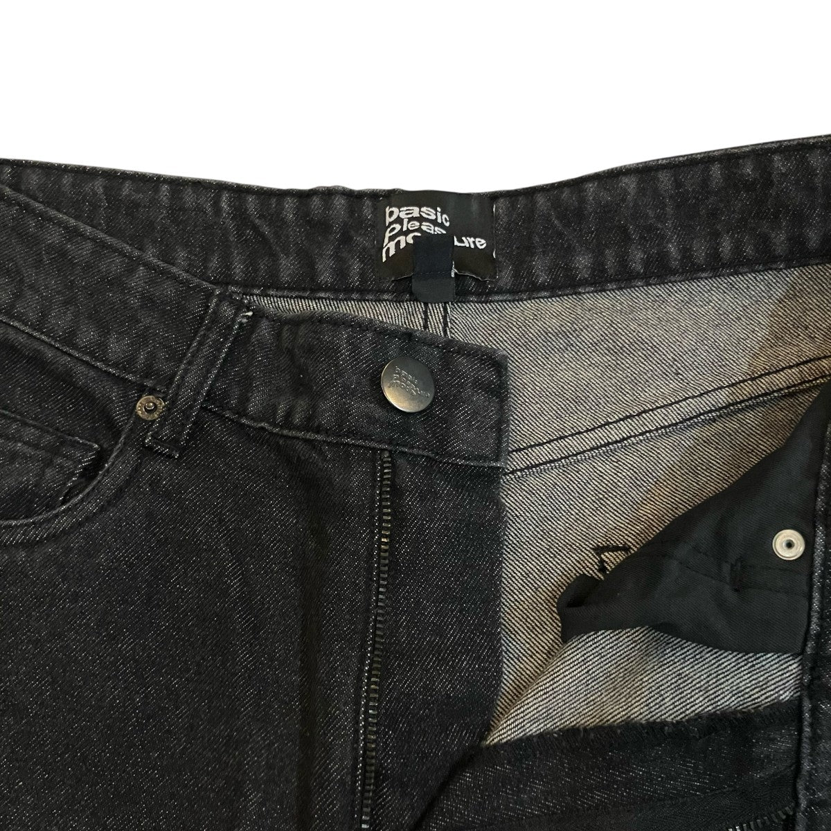 basic pleasure mode スターモチーフダメージ加工デニムパンツAW22 BPM 0006 古着・中古-3枚目のアイテム画像