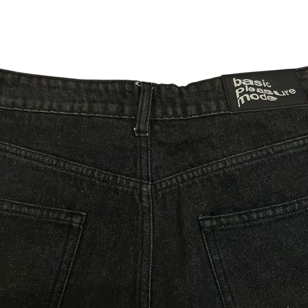 basic pleasure mode スターモチーフダメージ加工デニムパンツAW22 BPM 0006 古着・中古-4枚目のアイテム画像