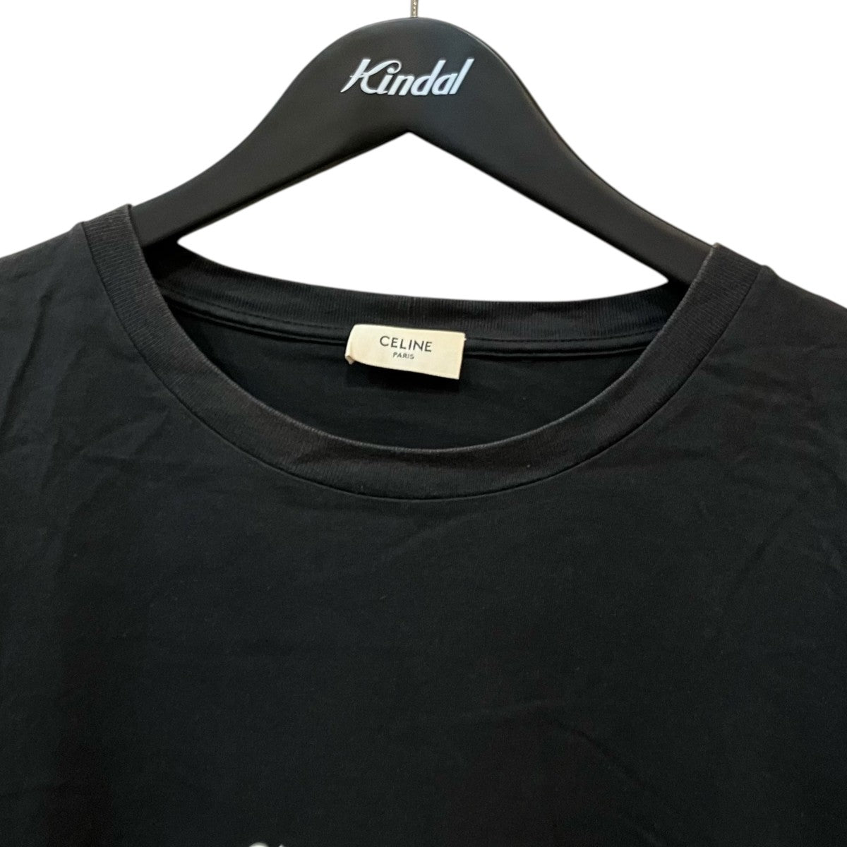 CELINE(セリーヌ) フロントロゴプリント 半袖クルーネックTシャツ