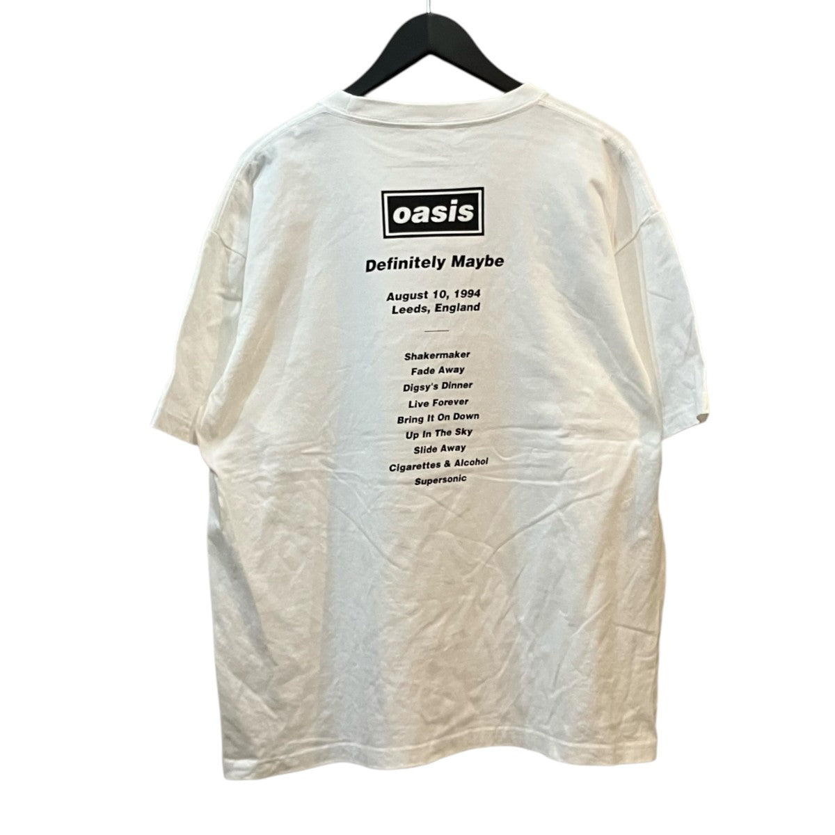 Adam et Rope オアシスツアープリントTシャツ 古着・中古-2枚目のアイテム画像