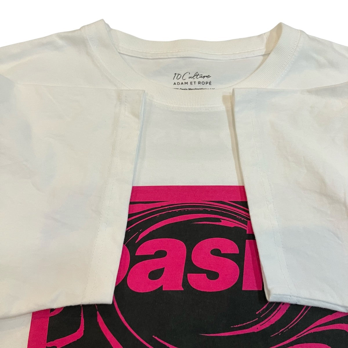 Adam et Rope オアシスツアープリントTシャツ 古着・中古-4枚目のアイテム画像