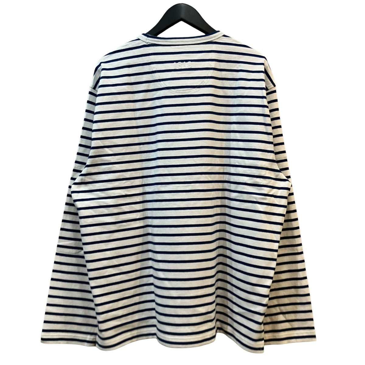 BROOKS BROTHERS 「GFロゴ マリナーストライプ ロングスリーブTシャツ」長袖カットソー330002155 古着・中古-2枚目のアイテム画像