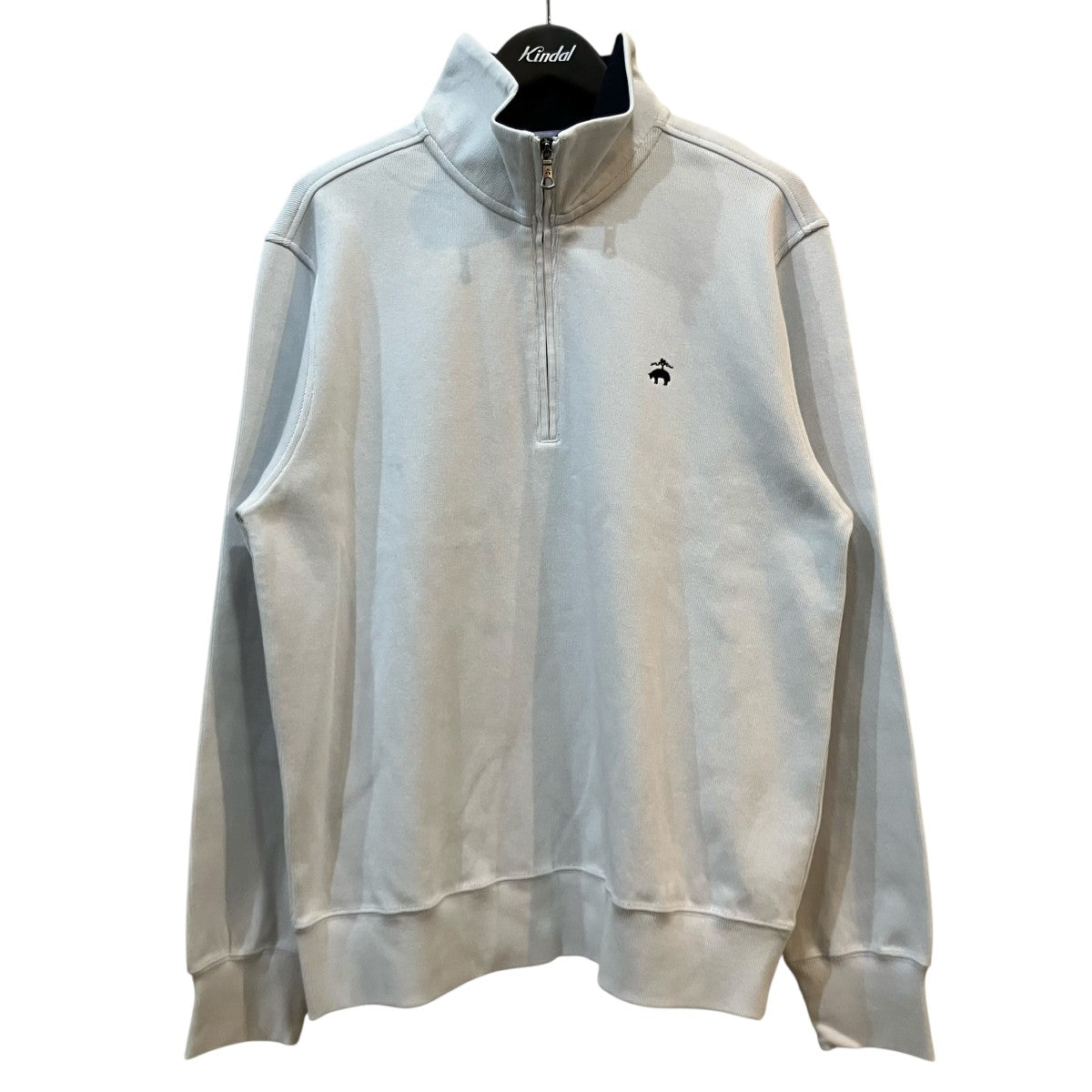 BROOKS BROTHERS ハーフジップスウェット330002464 古着・中古-1枚目のアイテム画像