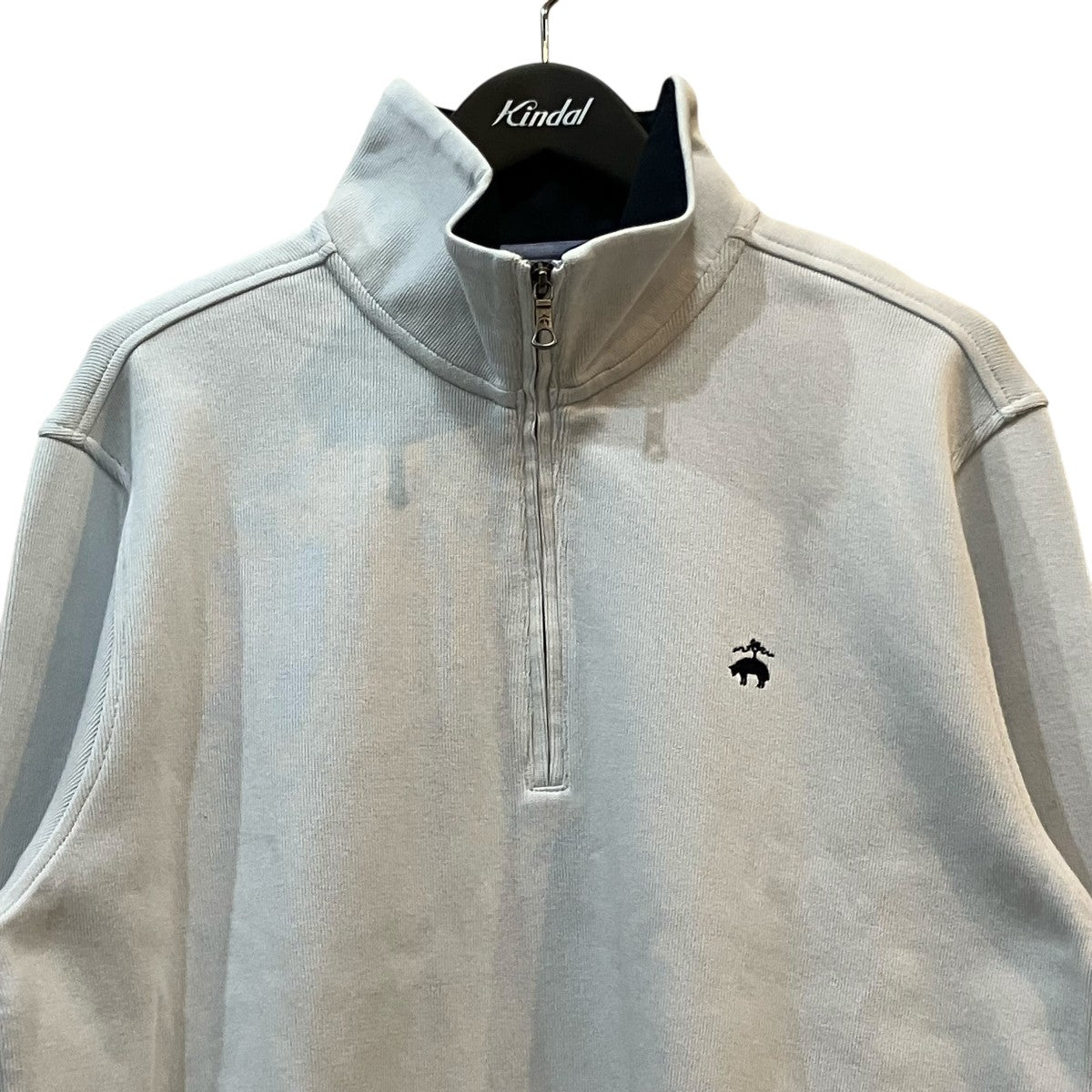 BROOKS BROTHERS ハーフジップスウェット330002464 古着・中古-3枚目のアイテム画像