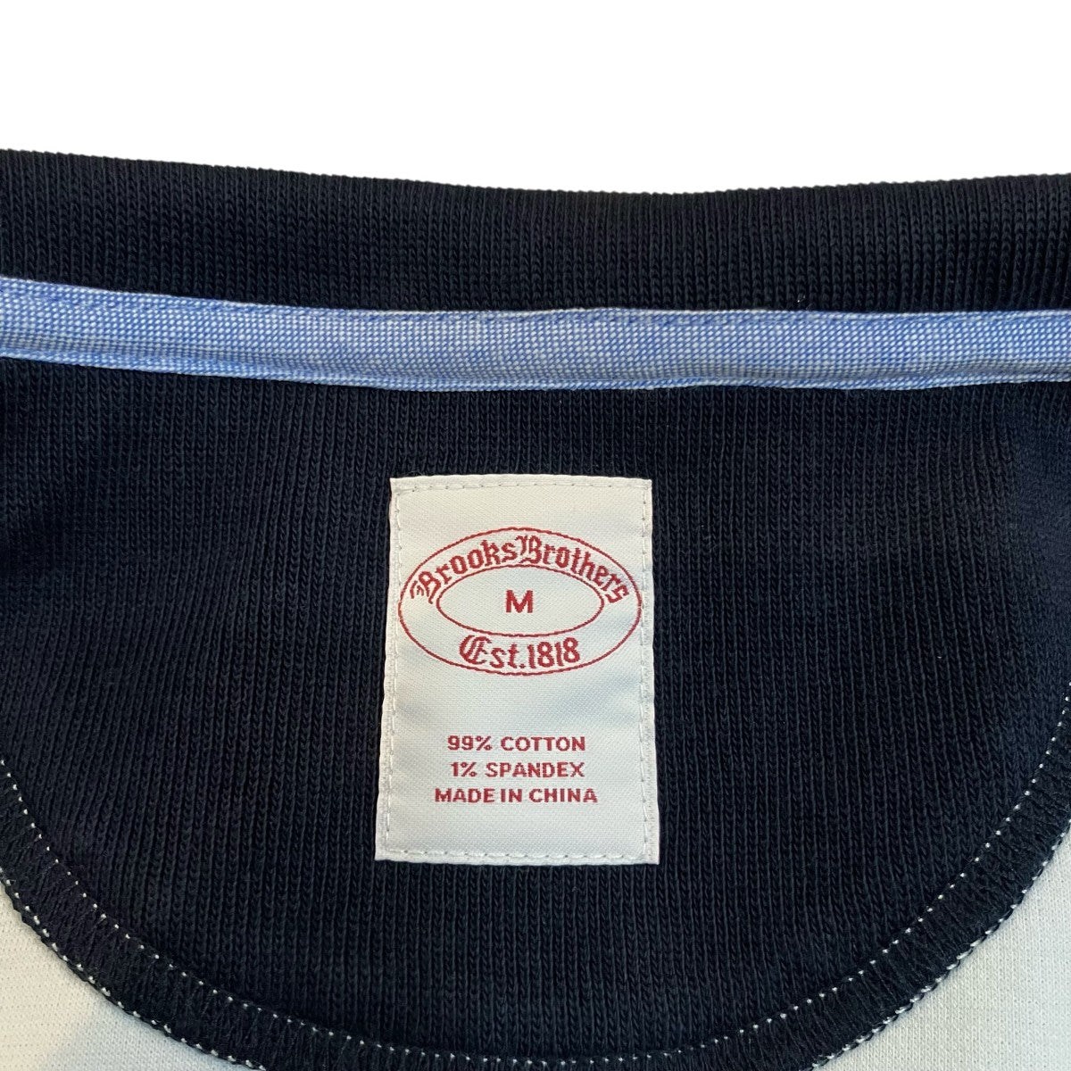 BROOKS BROTHERS ハーフジップスウェット330002464 古着・中古-5枚目のアイテム画像