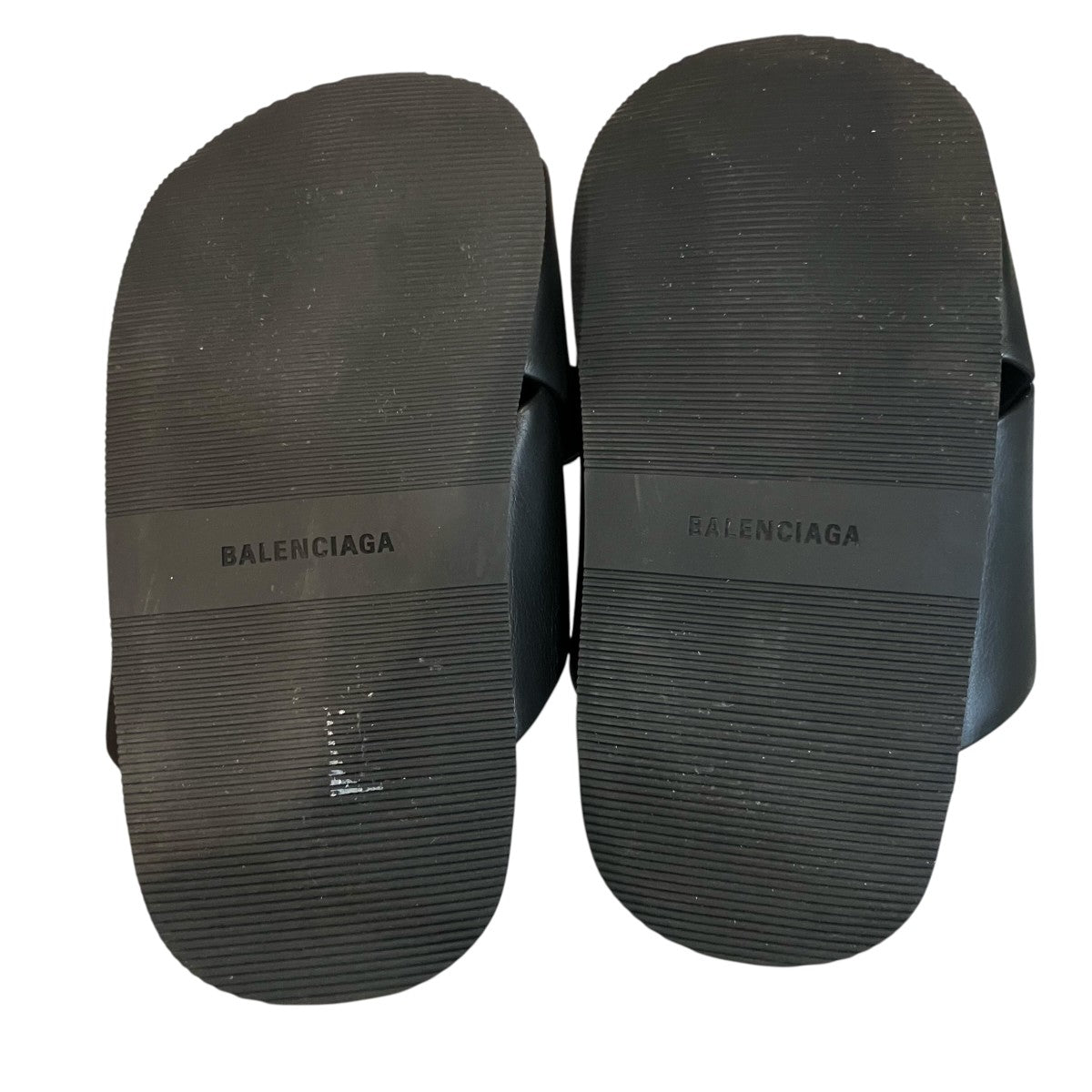 BALENCIAGA 「SUNSET FLAT MULE BB」BBロゴサンセットミュール828478 古着・中古-5枚目のアイテム画像