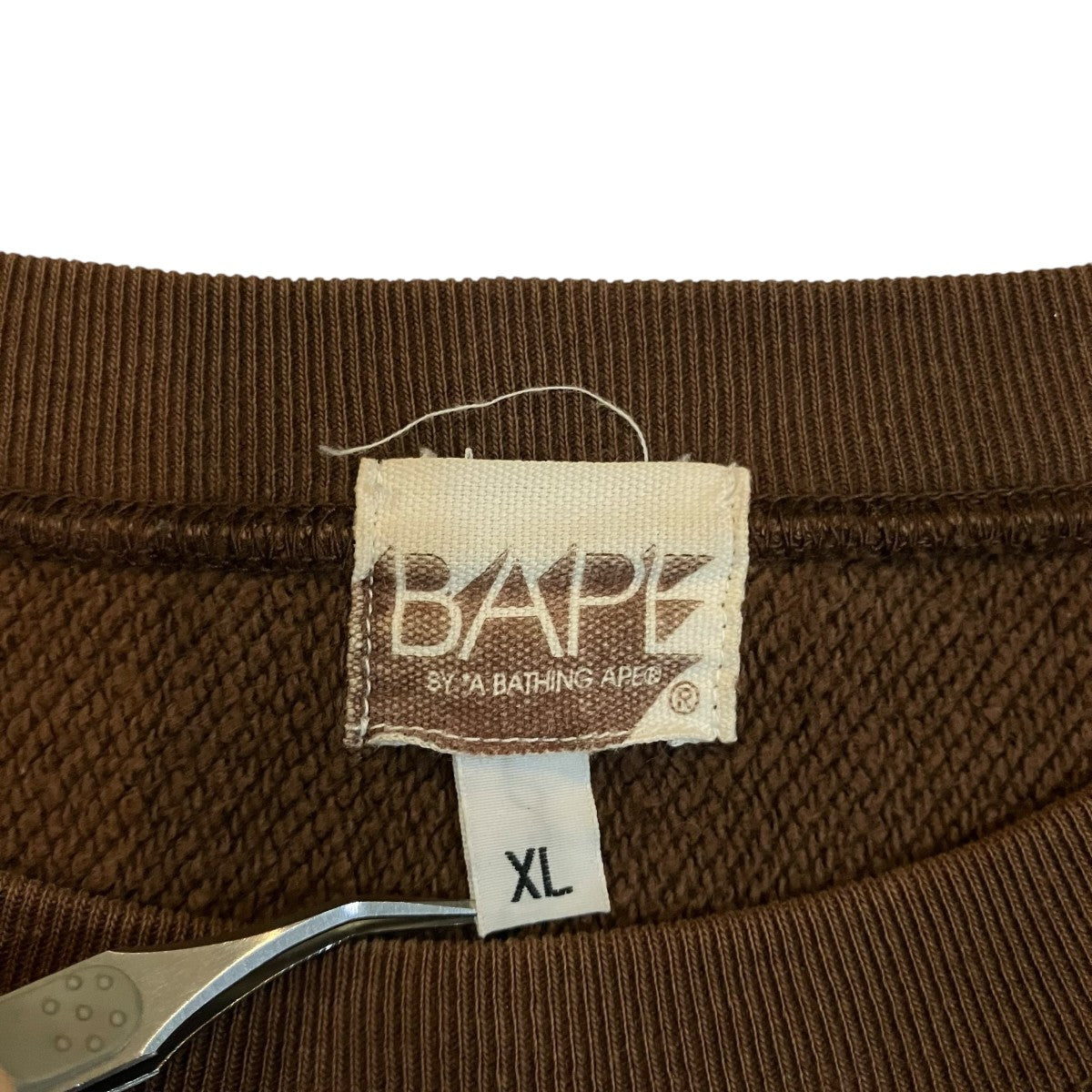 BAPE BY A BATHING APE フロントブランドロゴスウェット 古着・中古-5枚目のアイテム画像