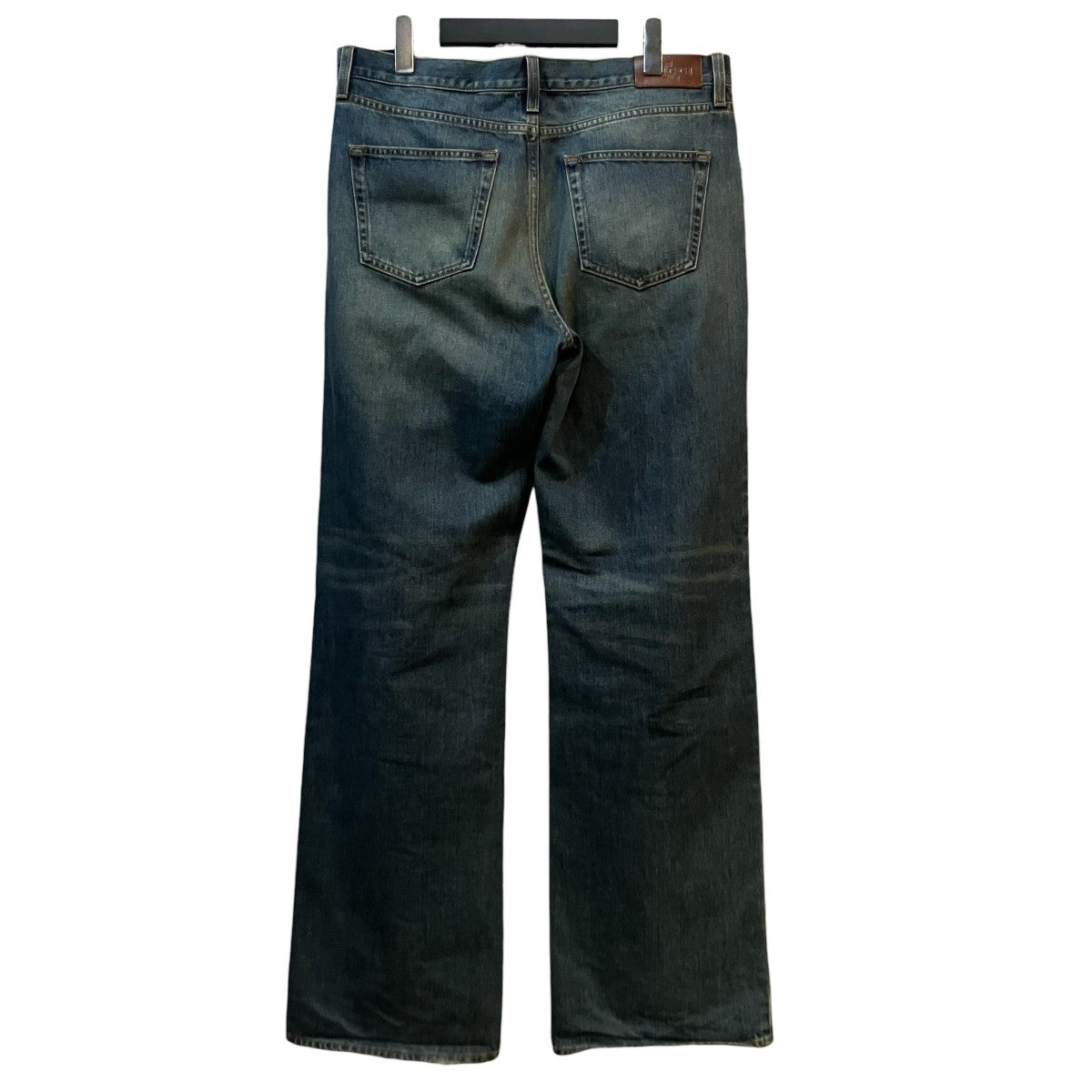 GUCCI 26SSデムナ期ホースビットデニムパンツ860844 XDDF0 古着・中古-2枚目のアイテム画像