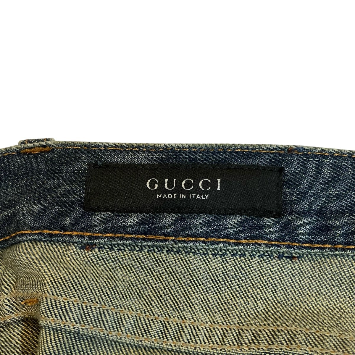 GUCCI 26SSデムナ期ホースビットデニムパンツ860844 XDDF0 古着・中古-5枚目のアイテム画像