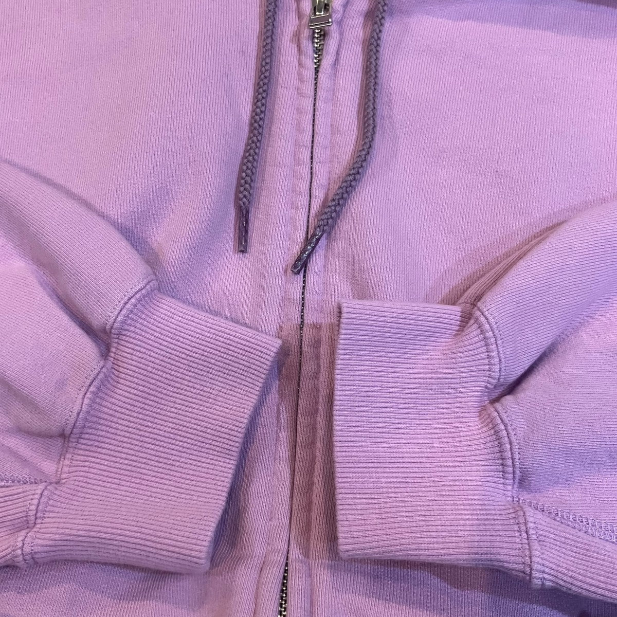 refomed KINCHAKU ZIPUP HOODIE ジップパーカー 古着・中古-4枚目のアイテム画像