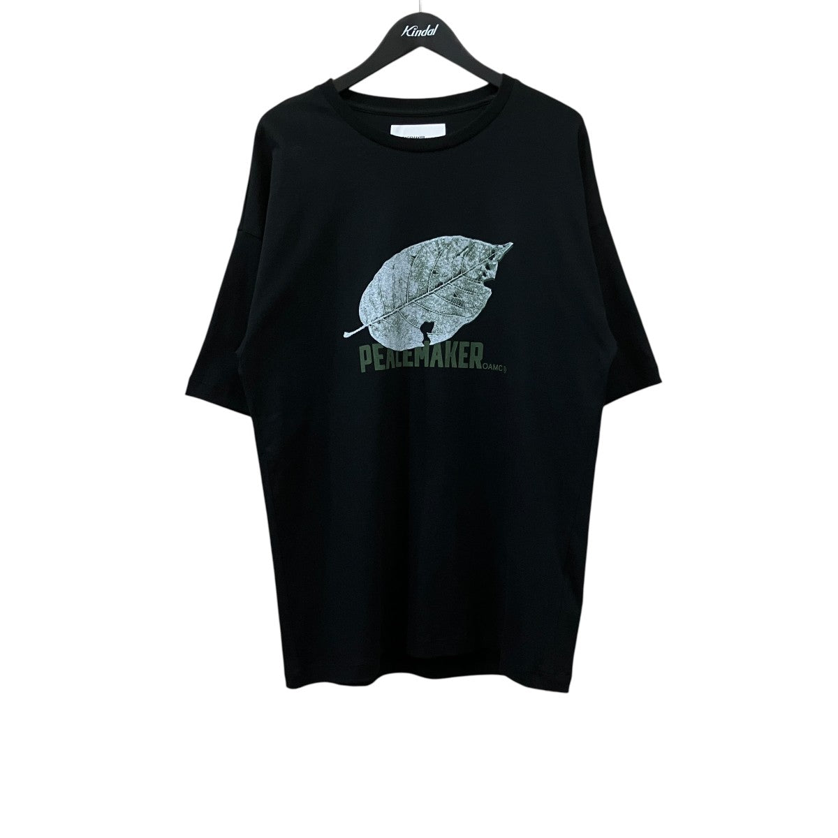 リーフプリントTシャツ
