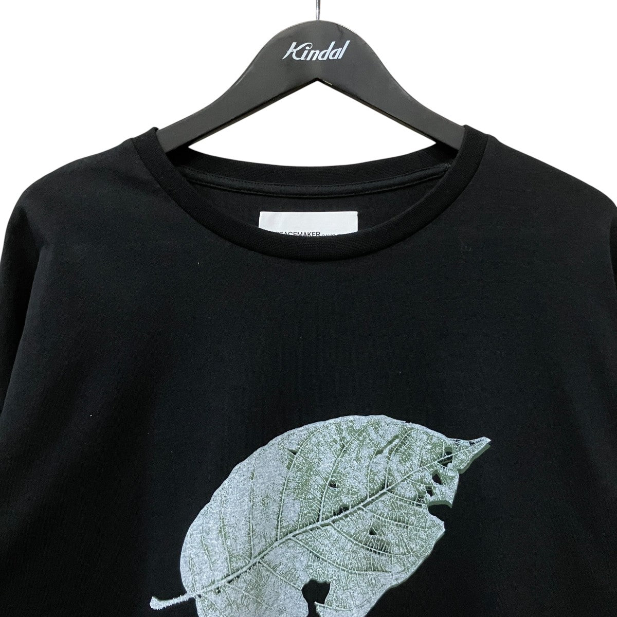リーフプリントTシャツ