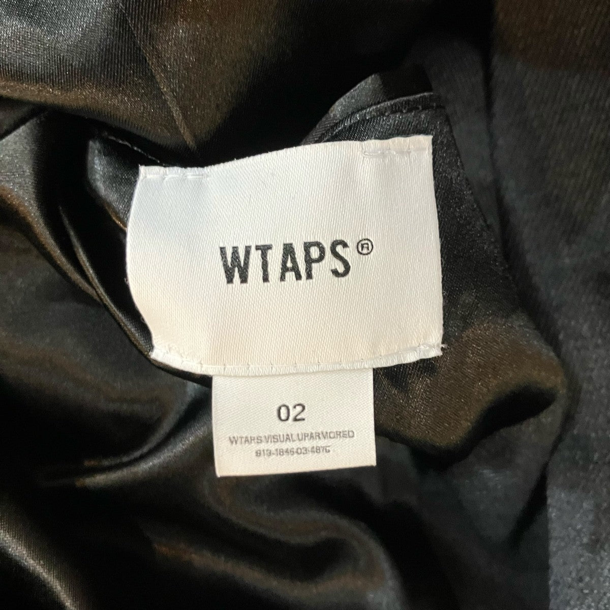 WTAPS ACADEMY JACKET WOPL．SERGE ウールサージテーラードジャケット 古着・中古-5枚目のアイテム画像