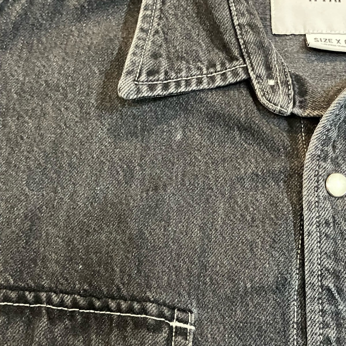 WTAPS ALLMAN LS COTTON． DENIM デニムシャツ 古着・中古-5枚目のアイテム画像