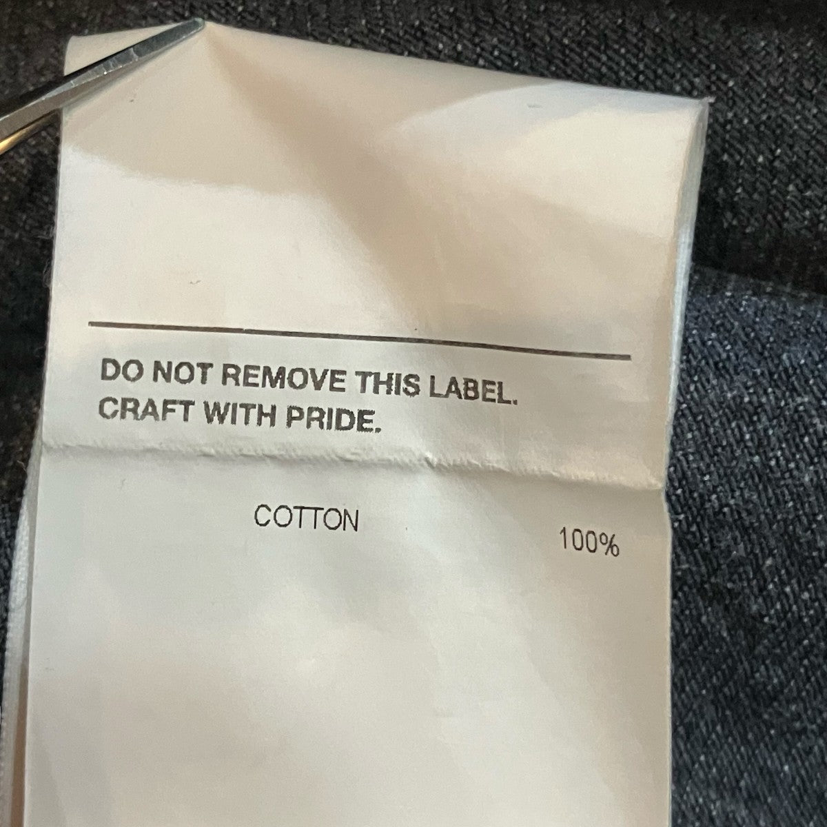 WTAPS ALLMAN LS COTTON． DENIM デニムシャツ 古着・中古-9枚目のアイテム画像