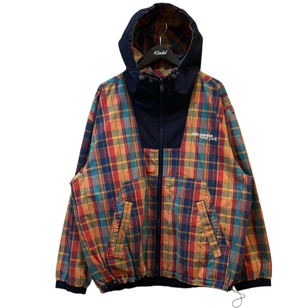 GAP×AWAKE リバーシブルチェックジャケット 古着・中古-1枚目のアイテム画像