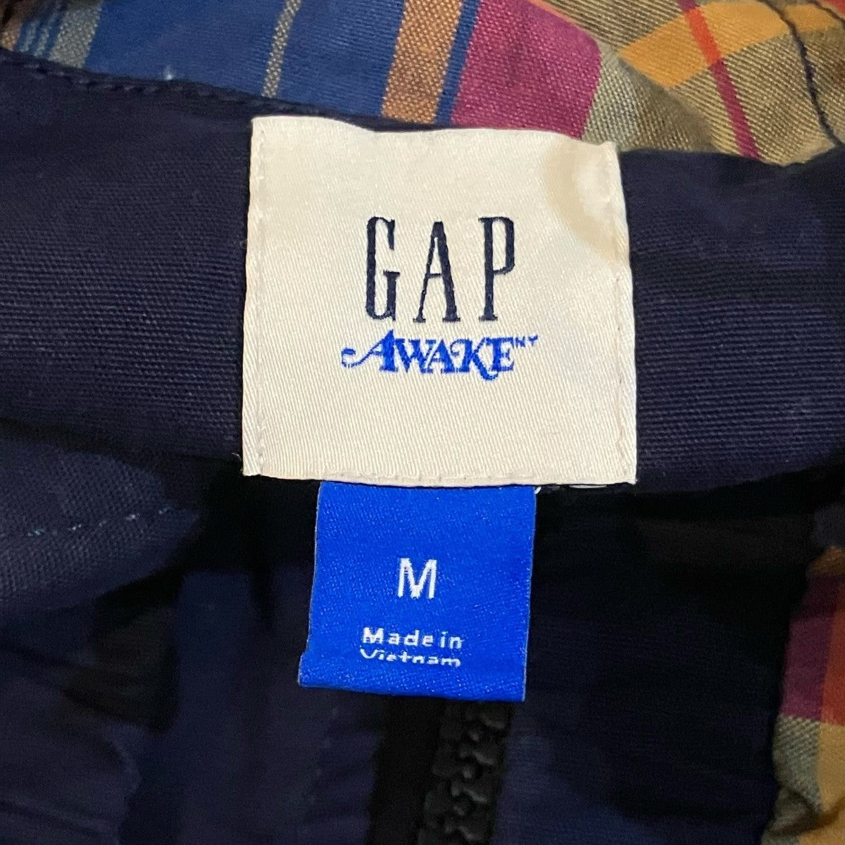 GAP×AWAKE リバーシブルチェックジャケット 古着・中古-5枚目のアイテム画像