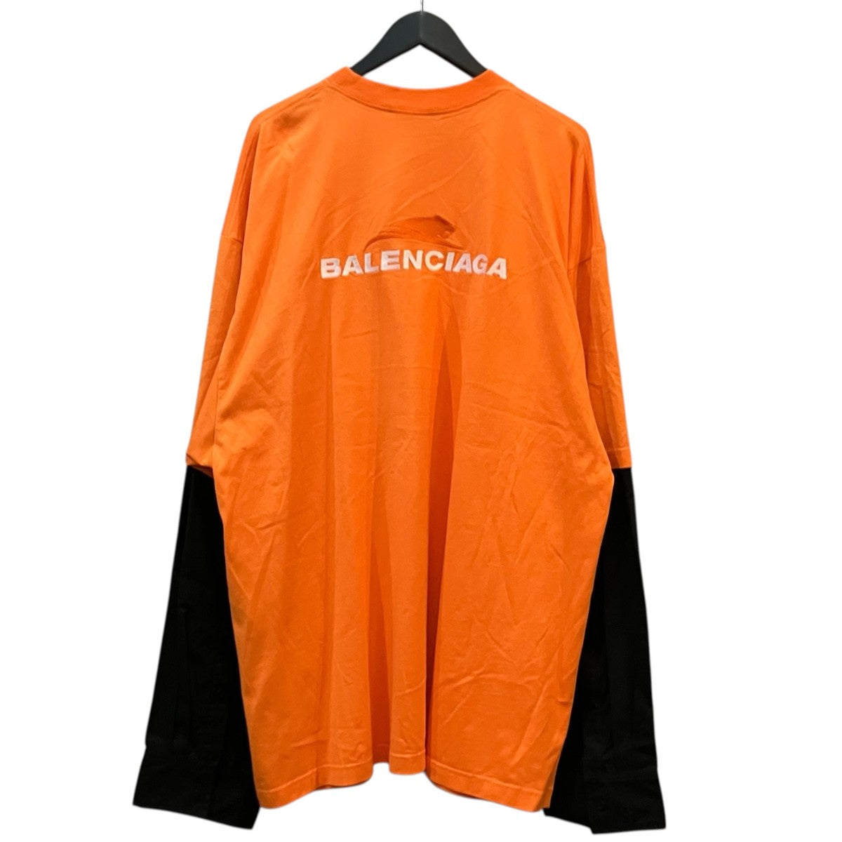 BALENCIAGA 切り換え長袖カットソー 古着・中古-2枚目のアイテム画像