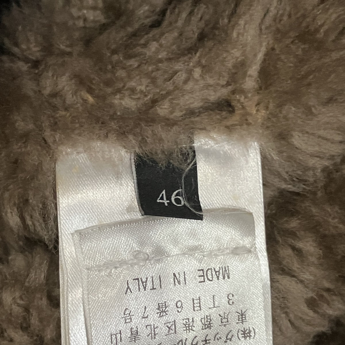 GUCCI レザーボアコート 古着・中古-5枚目のアイテム画像