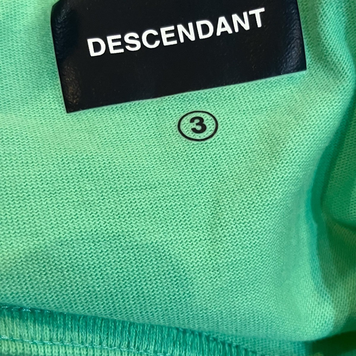 DESCENDANT ワンポイント刺繍タンクトップベスト 古着・中古-4枚目のアイテム画像