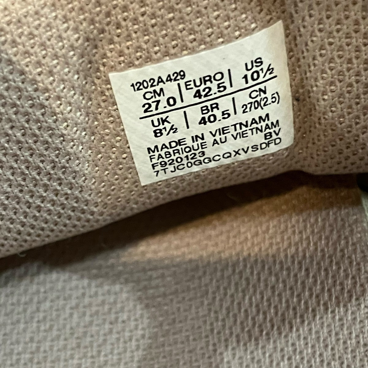 asics GEL-NYC CREAM GREY FLOSS-I ゲルエヌワイシー スニーカー 古着・中古-10枚目のアイテム画像