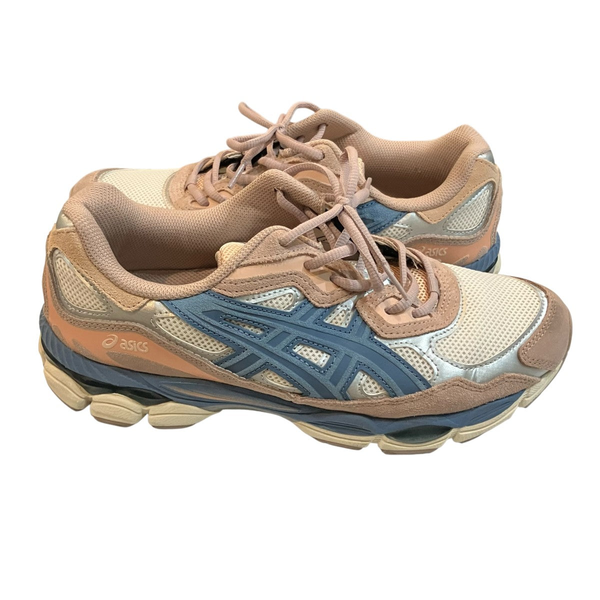 asics GEL-NYC CREAM GREY FLOSS-I ゲルエヌワイシー スニーカー 古着・中古-4枚目のアイテム画像