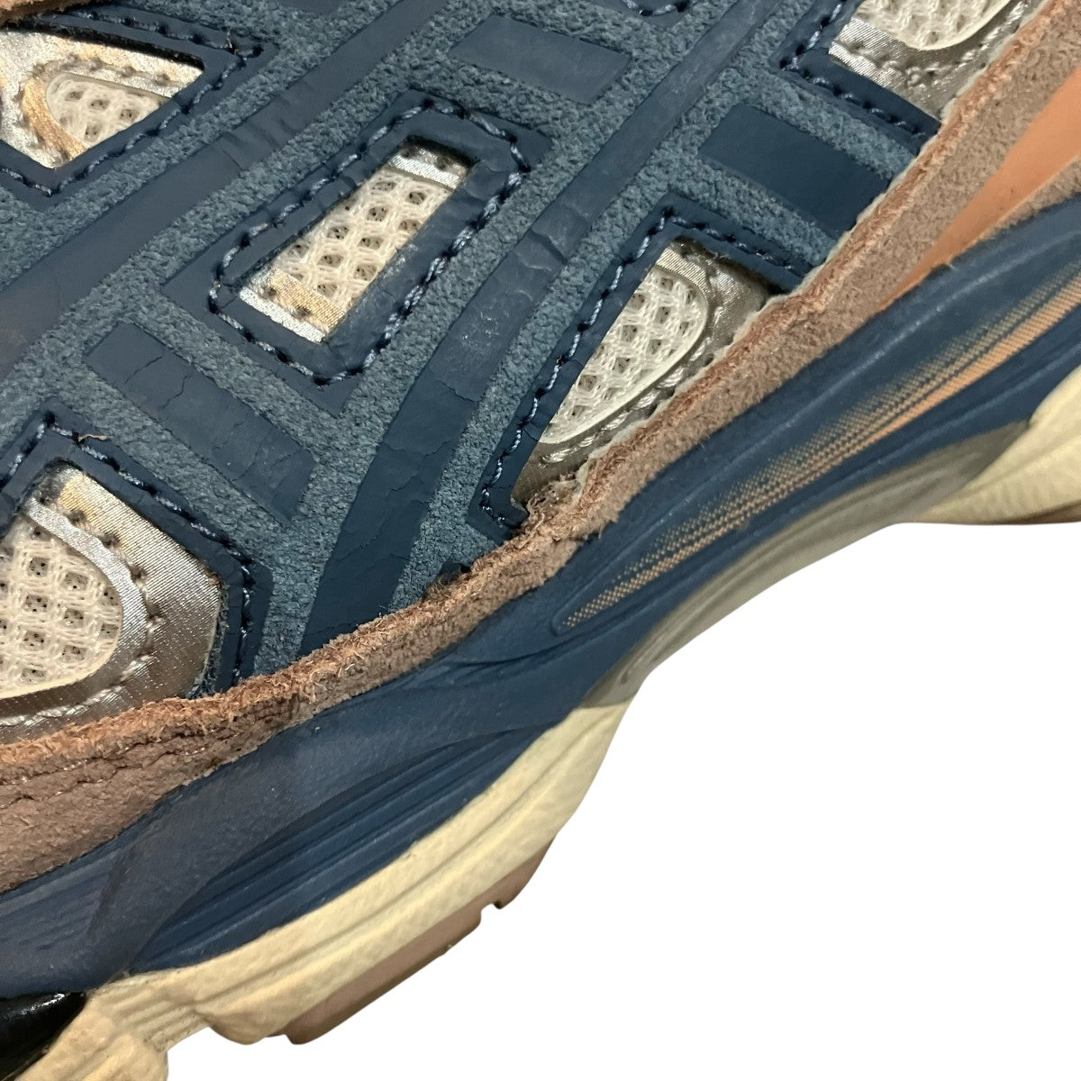 asics GEL-NYC CREAM GREY FLOSS-I ゲルエヌワイシー スニーカー 古着・中古-7枚目のアイテム画像