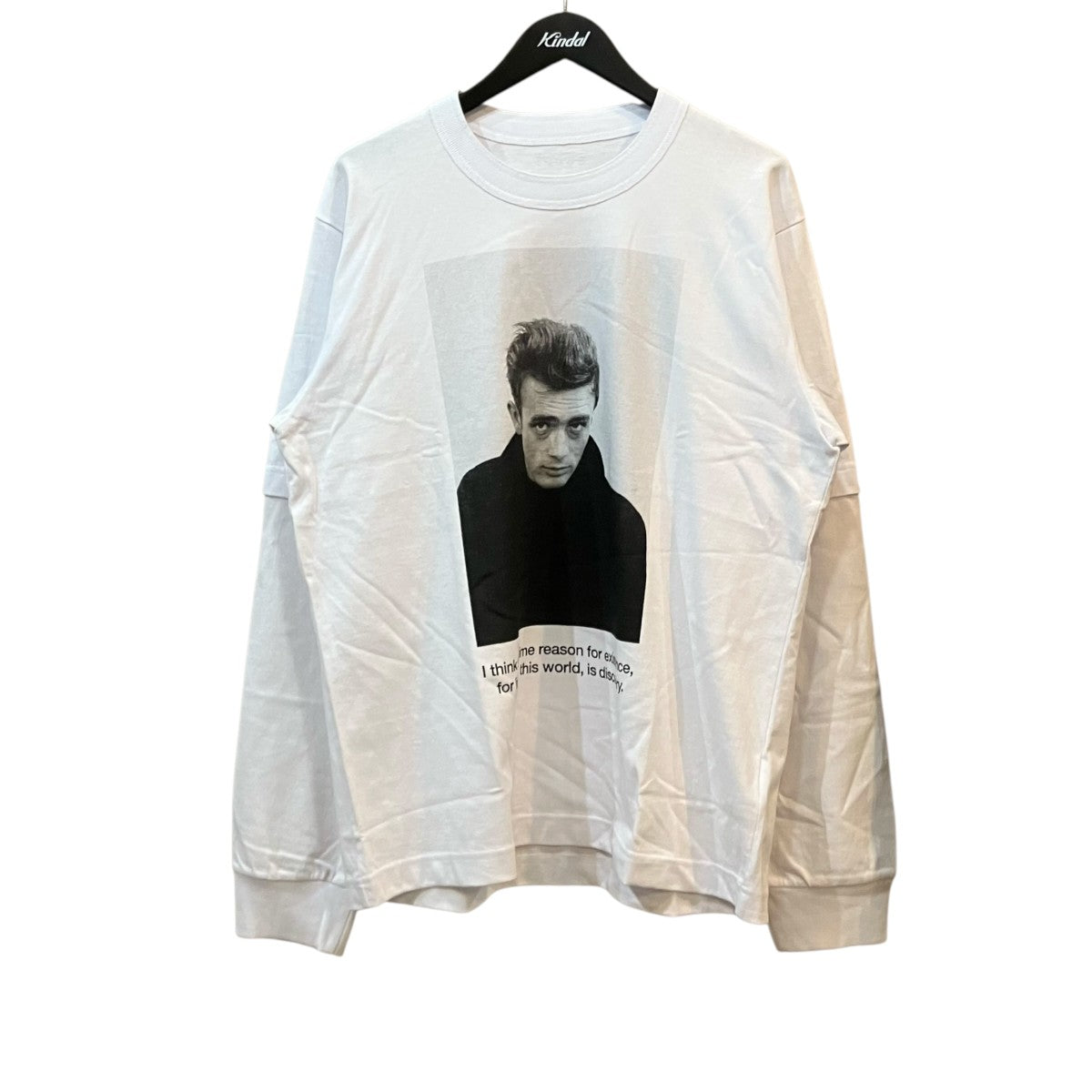 sacai プリントカットソーロングスリーブTシャツ 古着・中古-1枚目のアイテム画像