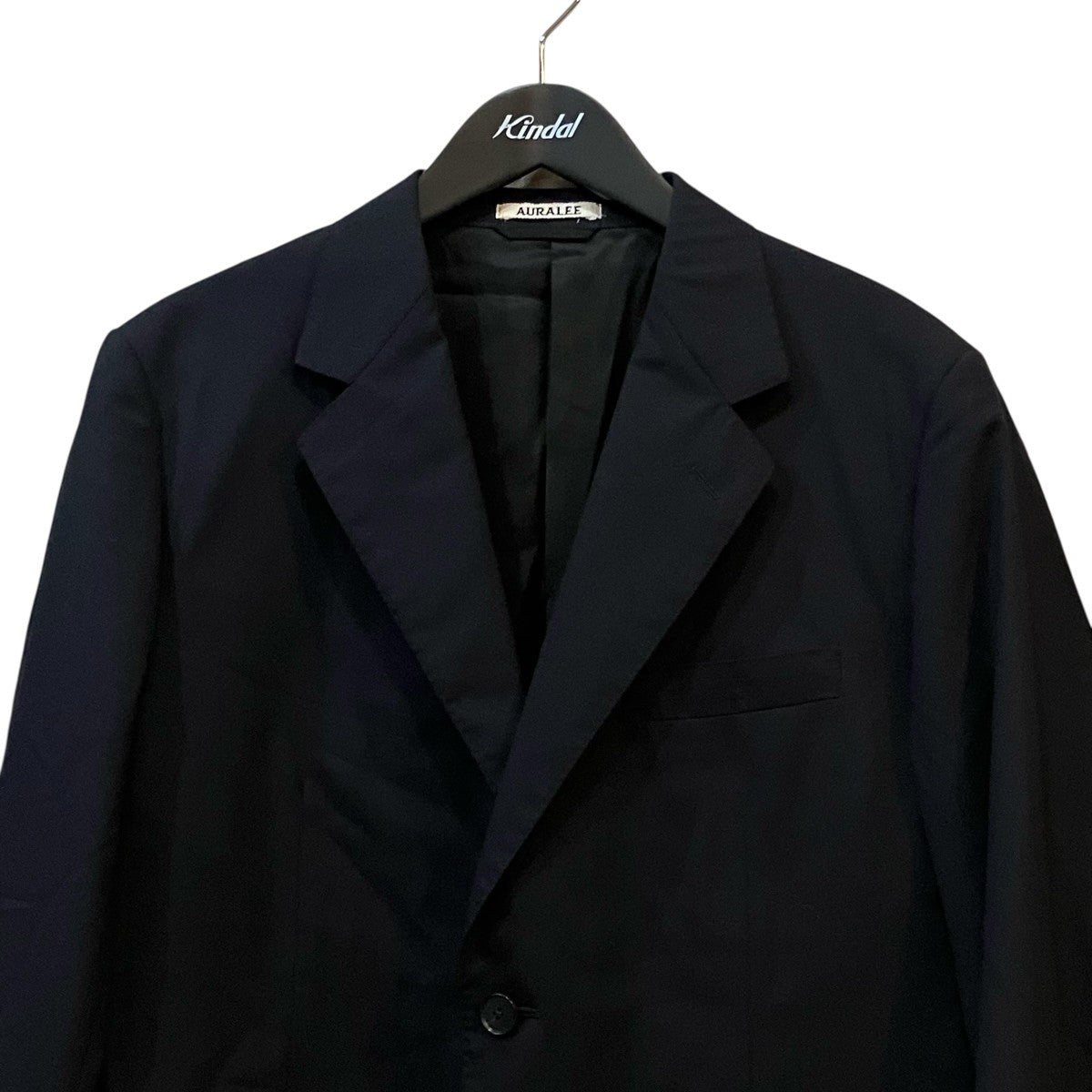 AURALEE 「SUPER FINE TROPICAL WOOL JACKET」トロピカルウールジャケットA24SJ01WT 古着・中古-3枚目のアイテム画像