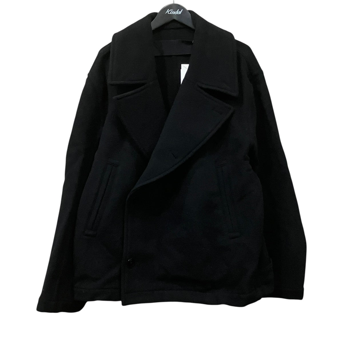 LEMAIRE BOXY PEACOAT ショートダッフルコート 古着・中古-1枚目のアイテム画像
