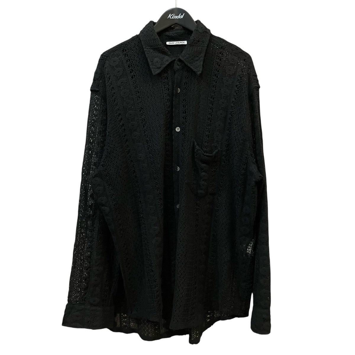 OUR LEGACY レースシャツM2212CBC 古着・中古-1枚目のアイテム画像