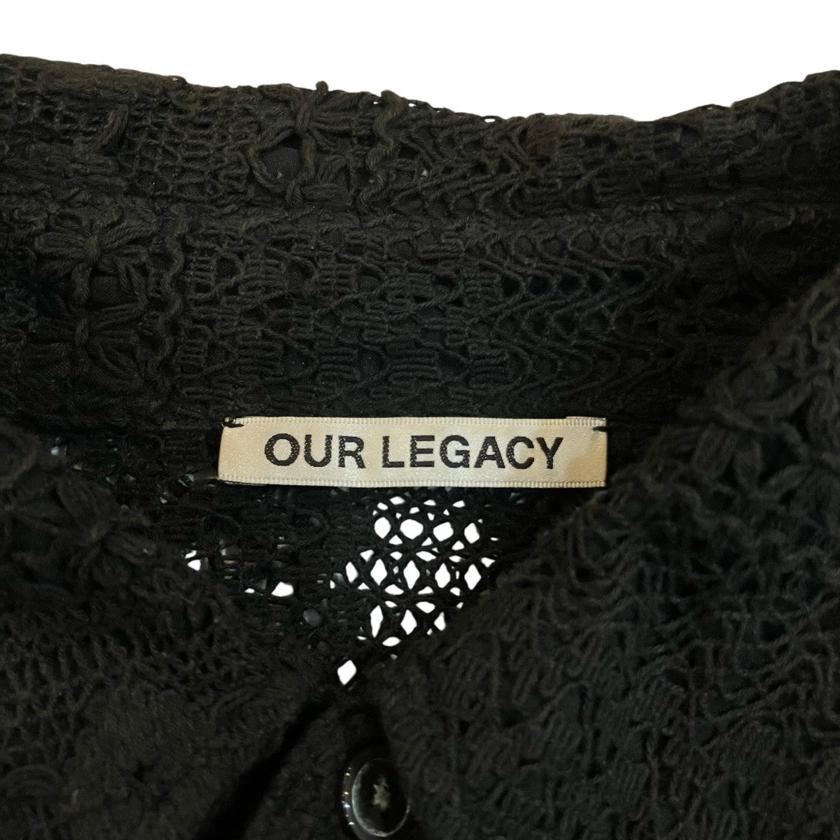 OUR LEGACY レースシャツM2212CBC 古着・中古-5枚目のアイテム画像
