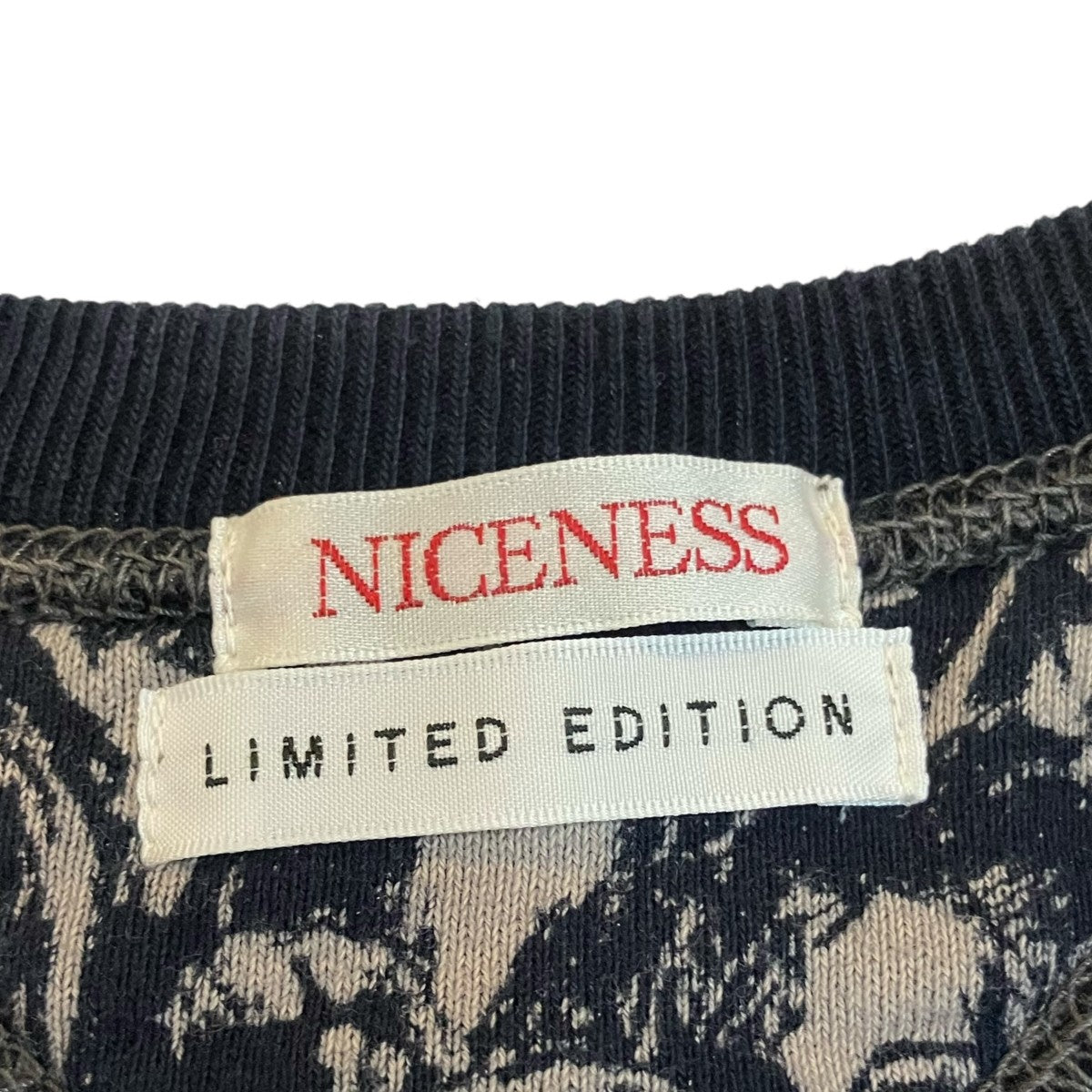 NICENESS 「DILTZ」総柄スウェットNN 2202J14 古着・中古-5枚目のアイテム画像
