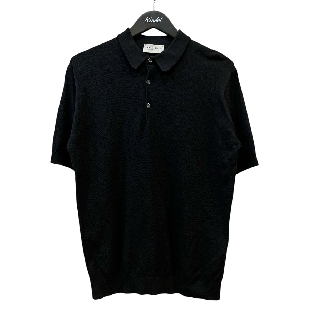 JOHN SMEDLEY(ジョンスメドレー) ポロシャツ ネイビー サイズ L