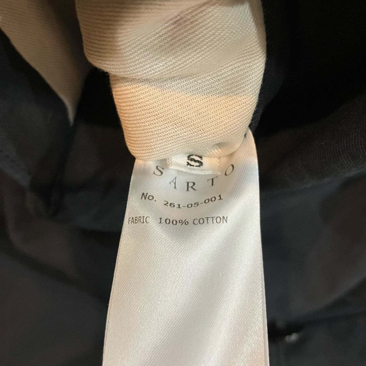 SARTO 26SSテーラードジャケット261 05 001 古着・中古-7枚目のアイテム画像