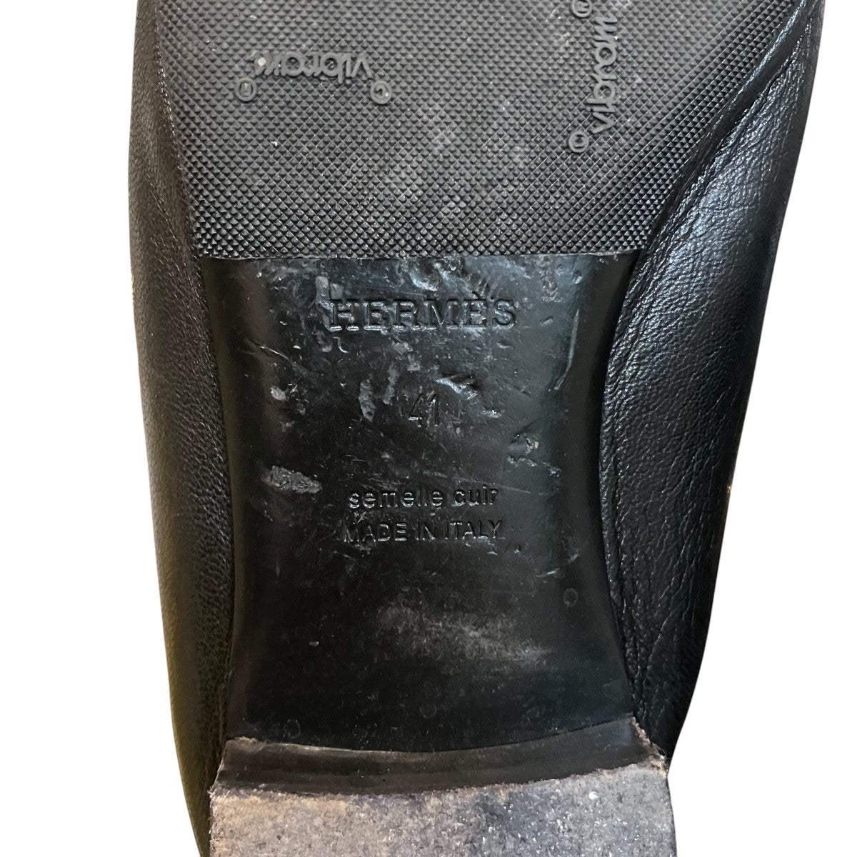 HERMES フリンジミュール181066Z 古着・中古-8枚目のアイテム画像