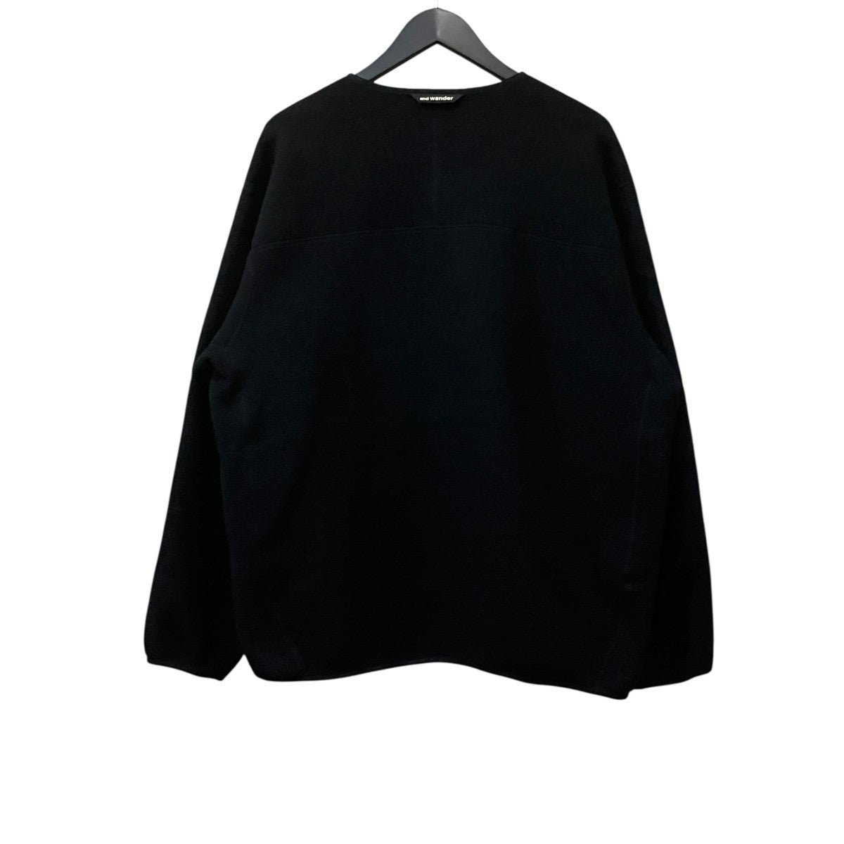 and wander wool fleece cardigan フリースジャケット 古着・中古-2枚目のアイテム画像
