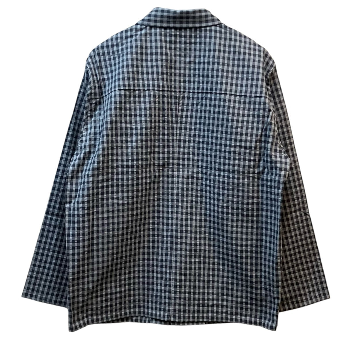 RAKINES ギンガムチェック トラッカージャケット 古着・中古-2枚目のアイテム画像