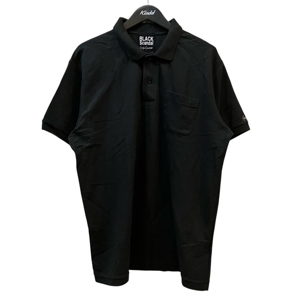 BLACK Scandal Yohji Yamamoto NN-T35-097 プリント 半袖Ｔシャツ カットソー 黒 レディース ブラックスキャンダル ヨウジヤマモト【中古】4-0701S∞ ブラックスキャンダル ヨウジヤマモトBLACK Scandal Yohji Yamamoto