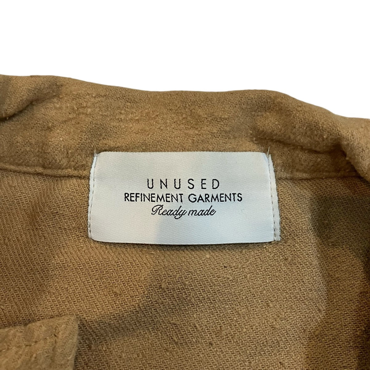 UNUSED 「Jungle fatigue jacket」ワッシャー加工ジャケットUS2252 古着・中古-6枚目のアイテム画像