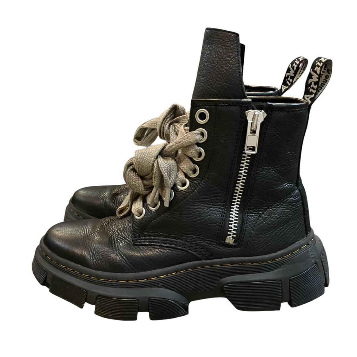 Dr．Martens×RICK OWENS 「1460 DMXL Mega Lace Boot」メガレースブーツAF500 KV10Y 古着・中古-2枚目のアイテム画像