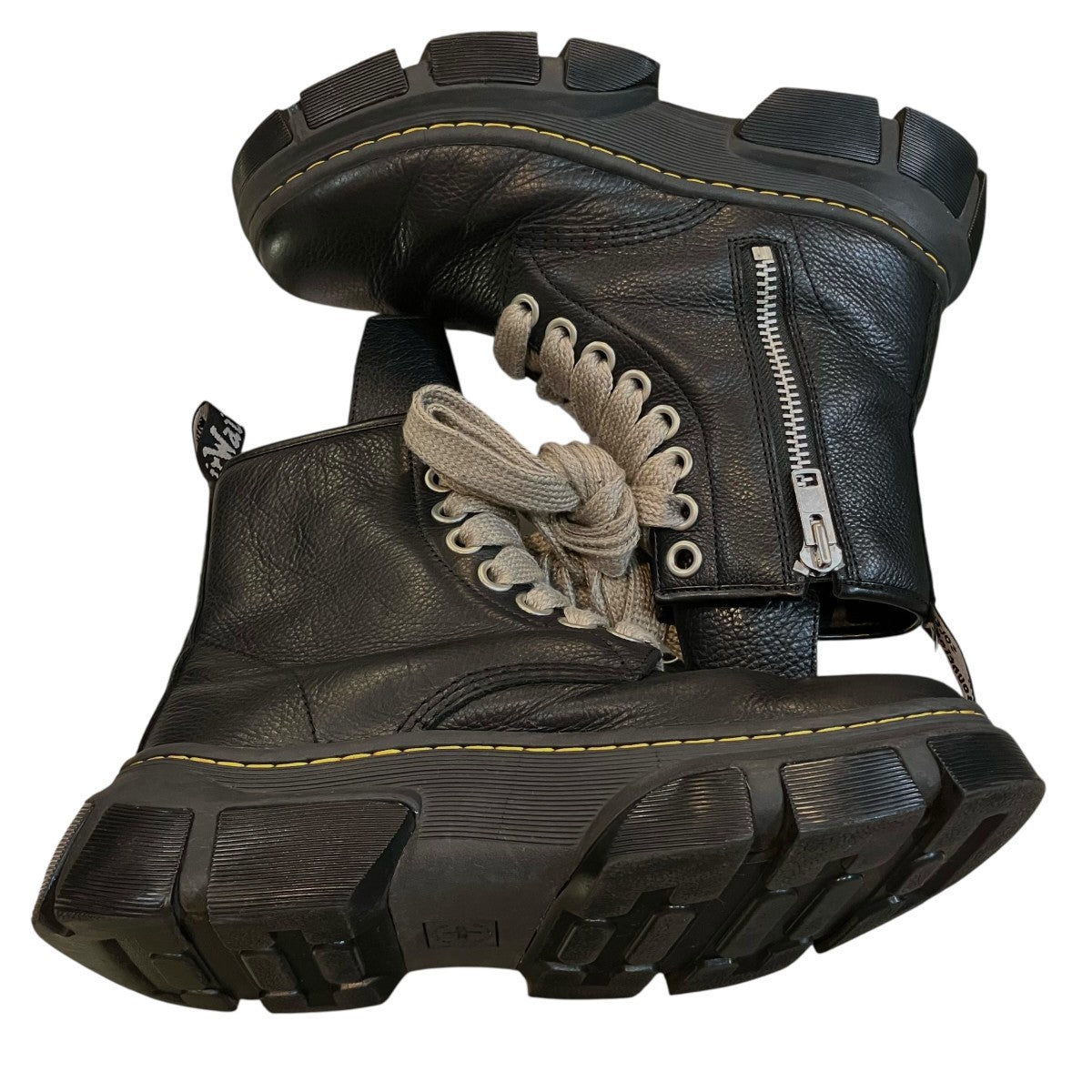 Dr．Martens×RICK OWENS 「1460 DMXL Mega Lace Boot」メガレースブーツAF500 KV10Y 古着・中古-5枚目のアイテム画像