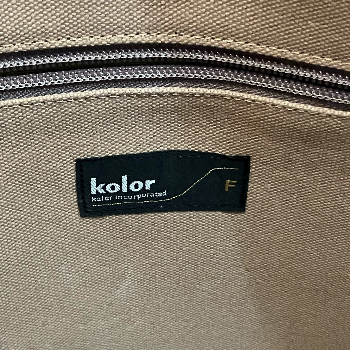 KOLOR キャンバスバッグ 古着・中古-9枚目のアイテム画像