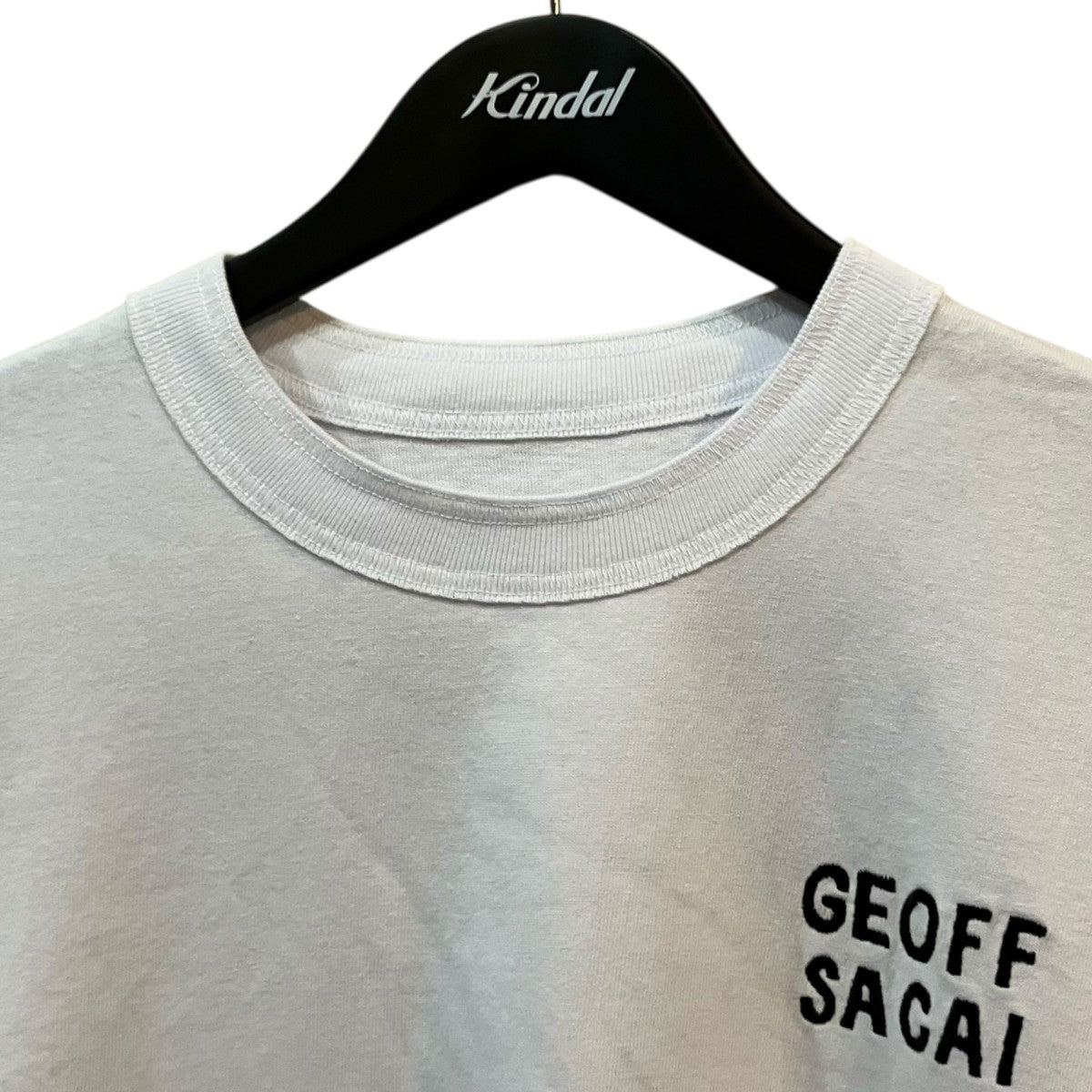 sacai グラフィック刺繍クルーネックTシャツ 古着・中古-3枚目のアイテム画像