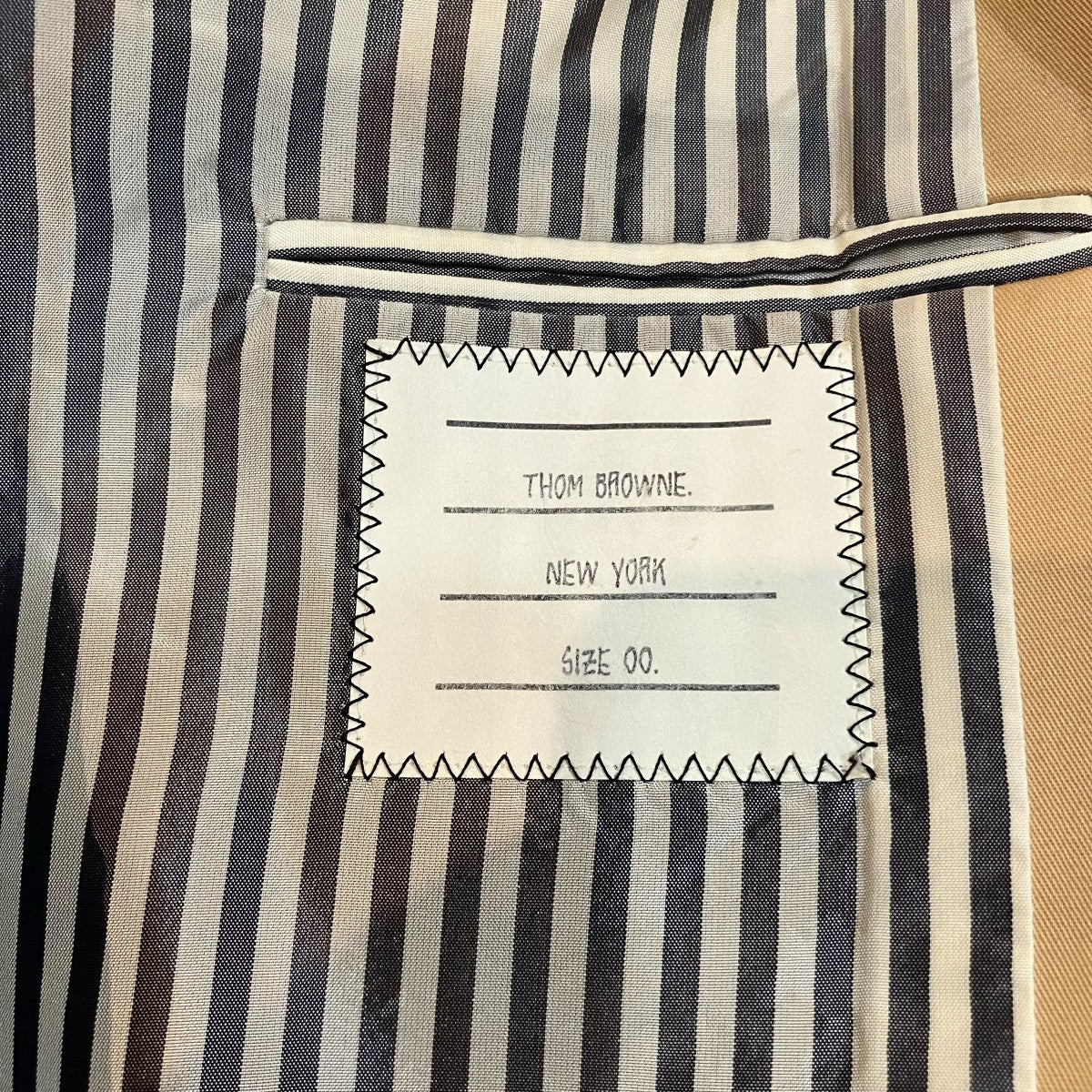 Thom Browne ステンカラーコートM0C001AWK181 古着・中古-6枚目のアイテム画像