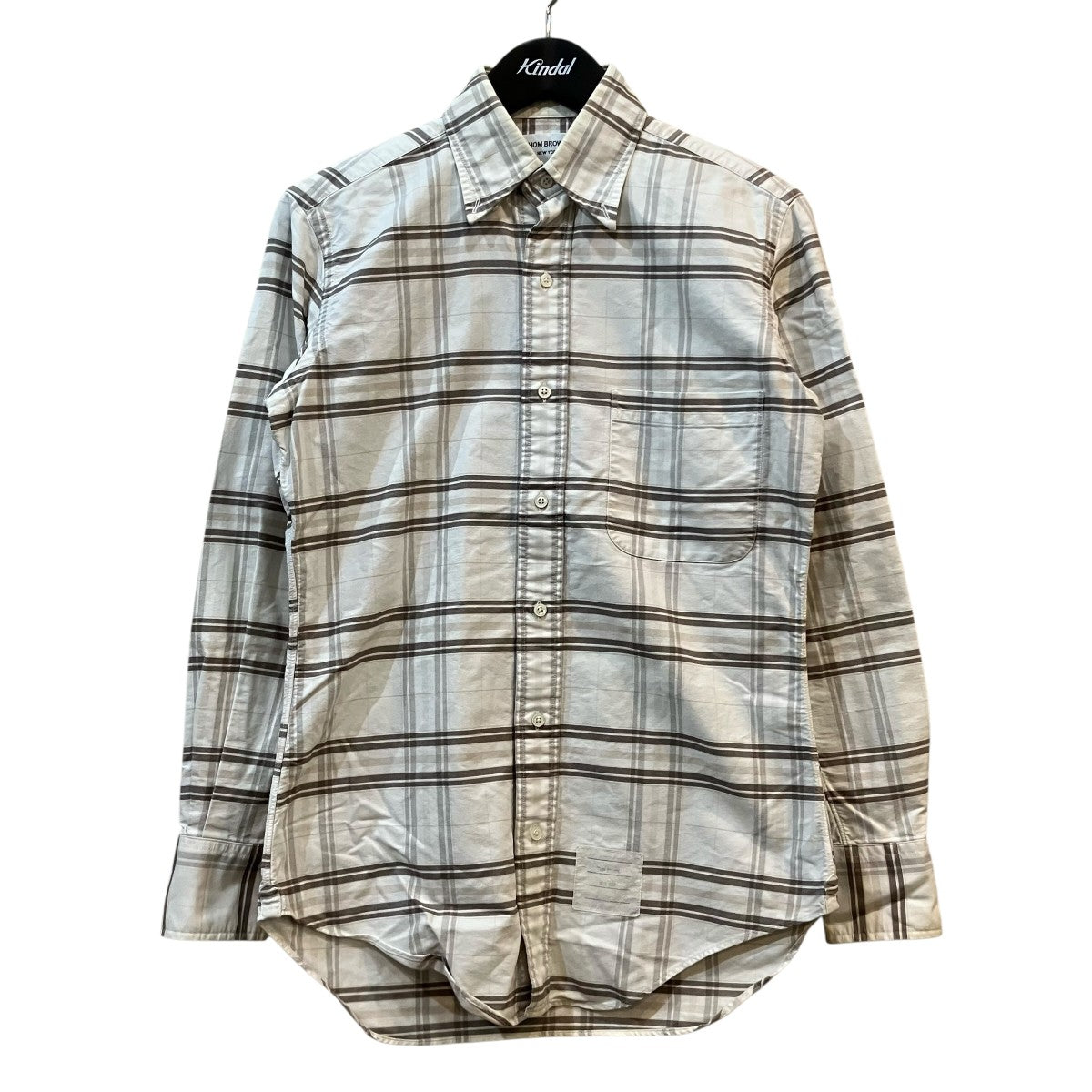 Thom Browne チェックシャツMWL001AW6244 古着・中古-1枚目のアイテム画像
